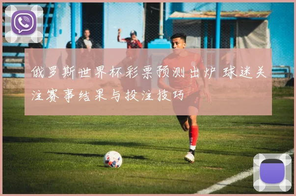 俄罗斯世界杯彩票预测出炉 球迷关注赛事结果与投注技巧