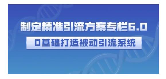 新手0基础学会打造被动引流系统(私域流量精准引流)