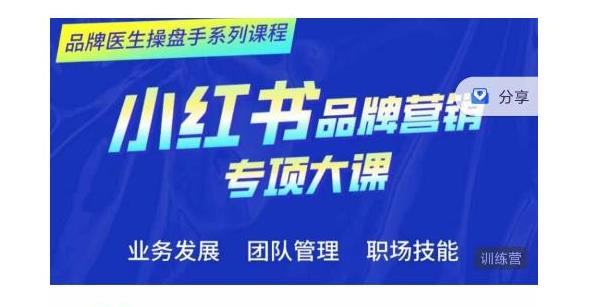 利用小红书做品牌医生操盘手(小红书品牌营销)